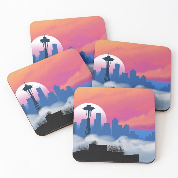 Item preview, Seattle Skyline designed and sold by Eventide Artworks.