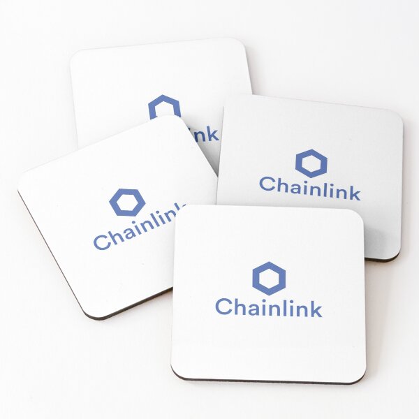 Item preview, ChainLink LINK Logo Text Blue 2 designed and sold by Aetha.