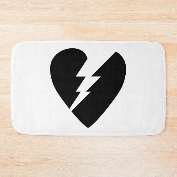 Item preview, Broken Heart vector art logo designed and sold by TMBTM.