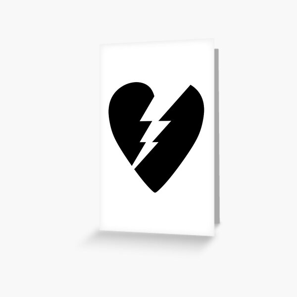 Download Broken Heart Greeting Cards Redbubble