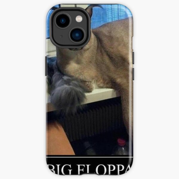  iPhone 14 Big Floppa Meme Cat Case : Cell Phones & Accessories