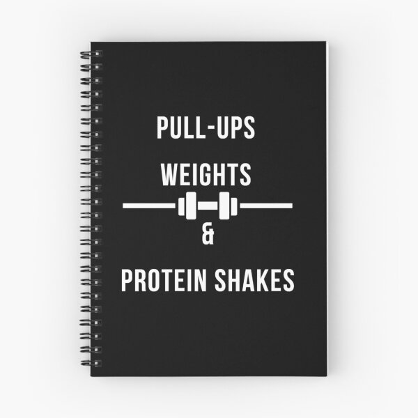Item preview, Pull-ups, weights and protein shakes designed and sold by HippyHappyHoppy.