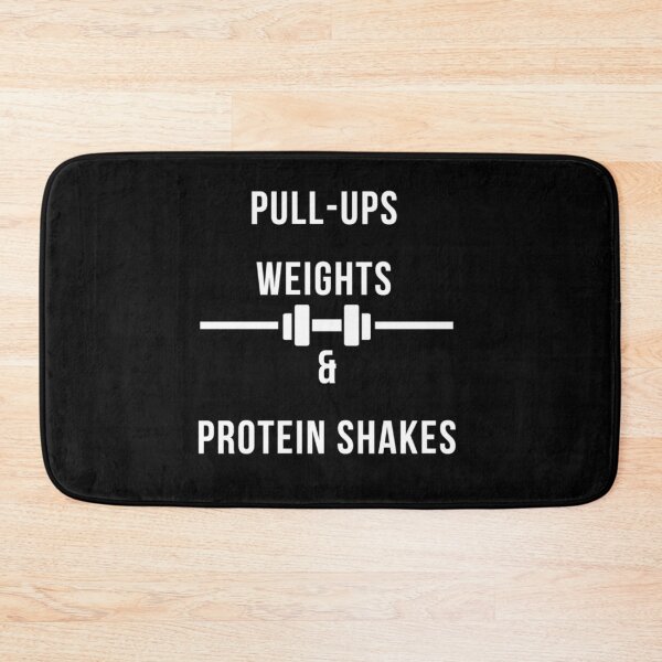 Item preview, Pull-ups, weights and protein shakes designed and sold by HippyHappyHoppy.