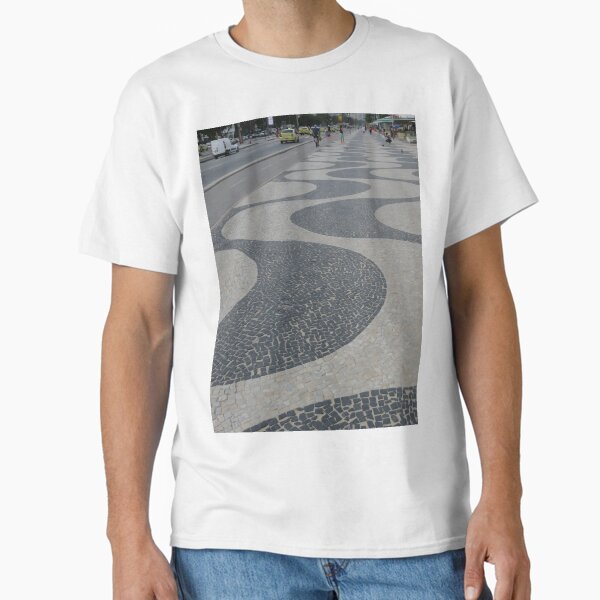Item preview, Rio Brazil Copacabana Beach Boardwalk designed and sold by StrongJourneys.