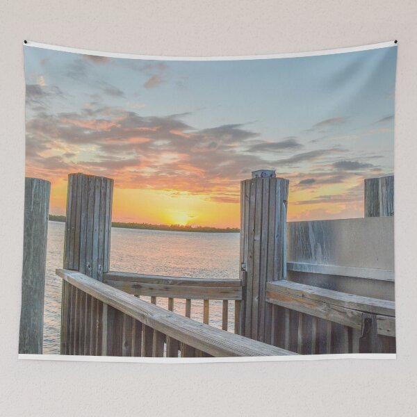 Item preview, Sunset at Docks designed and sold by SoaringDragons.