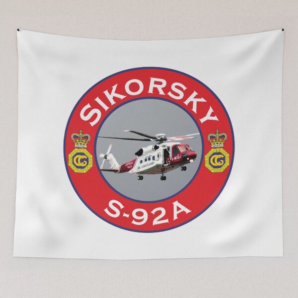 Item preview, Sikorsky S-92A HM Coastguard Helicopter 1 designed and sold by ajtechdesigns.