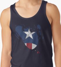 Zerrissener Stern Spangled Tanktop für Männer