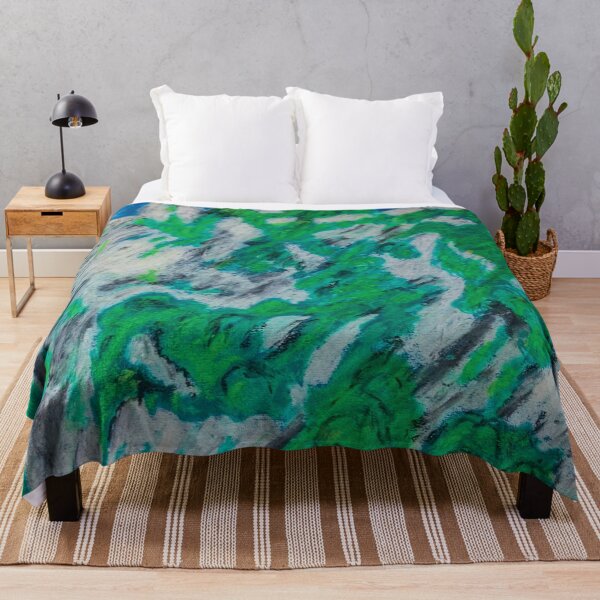 Item preview, Mountain landscape pastel paintning designed and sold by pineappledizajn.