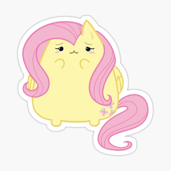 Fluttershy kitty Sticker