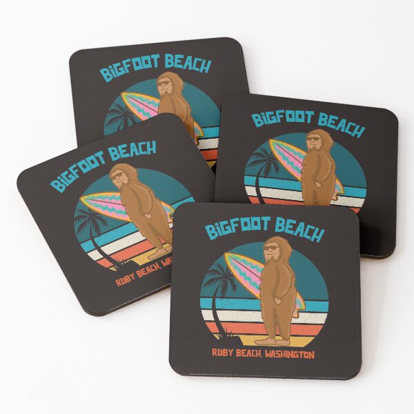 Item preview, Bigfoot Beach Ruby Beach Washington Surfer designed and sold by davestees506.