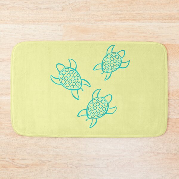 Item preview, Turtles (yellow and aqua blue) designed and sold by Attenborough_Fan.