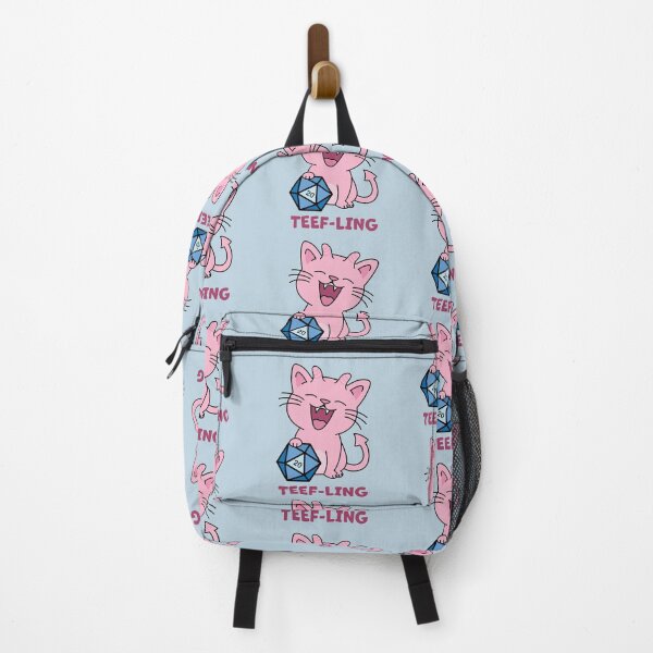 Item preview, DnD Tiefling Cat designed and sold by Cute N' Nerdy Shop.