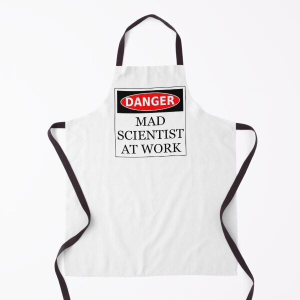 Item preview, Danger - Mad scientist at work designed and sold by RixzStuff.