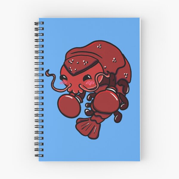 Item preview, Blushing Lobster Pugilist designed and sold by nic0bit.