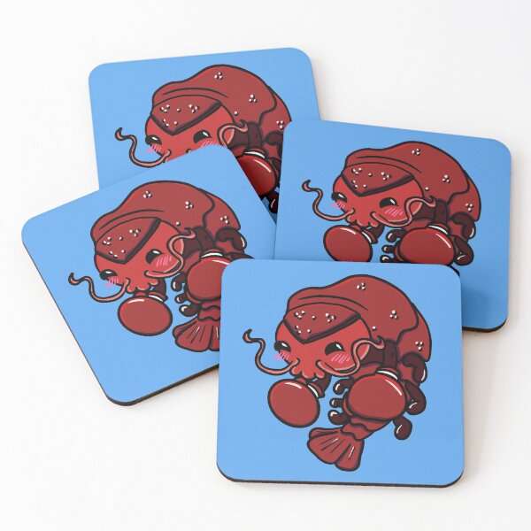 Item preview, Blushing Lobster Pugilist designed and sold by nic0bit.