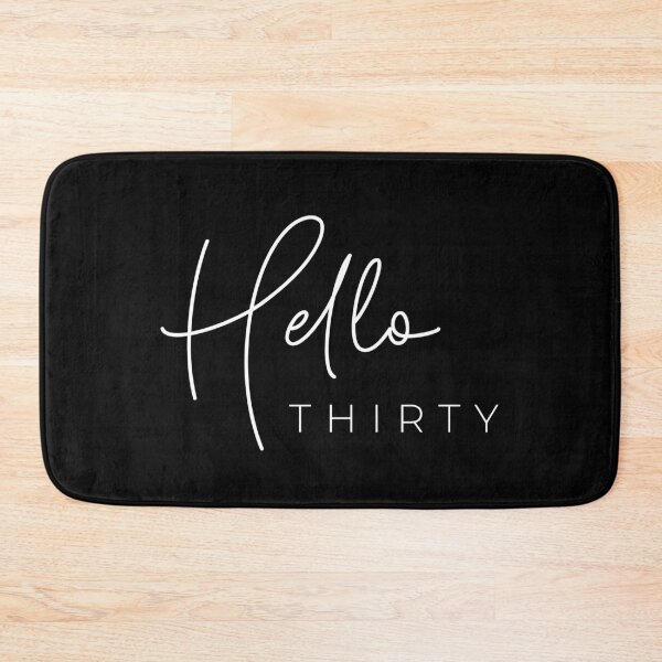 Item preview, Hello thirty designed and sold by TheLemonBox.