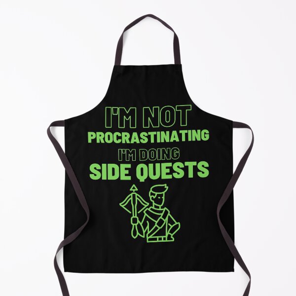 Item preview, I'm Not Procrastinating I'm doing Side Quest (male archer) designed and sold by Quineveer Alice.