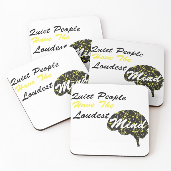 Item preview, Quiet People Have Loudest Mind designed and sold by yakibo.