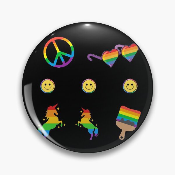 Item preview, Lgbtq Pack Stickers Queer Stickerpack Pride Love Rainbow Pride Set Colorful Pattern Stickerspack designed and sold by KLINESTORE.