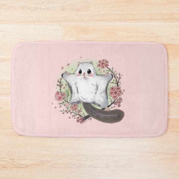 Item preview, Flying Squirrel with Cherry Blossom designed and sold by ednama.