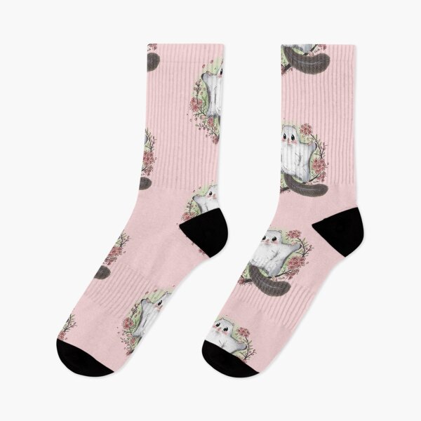 Item preview, Flying Squirrel with Cherry Blossom designed and sold by ednama.