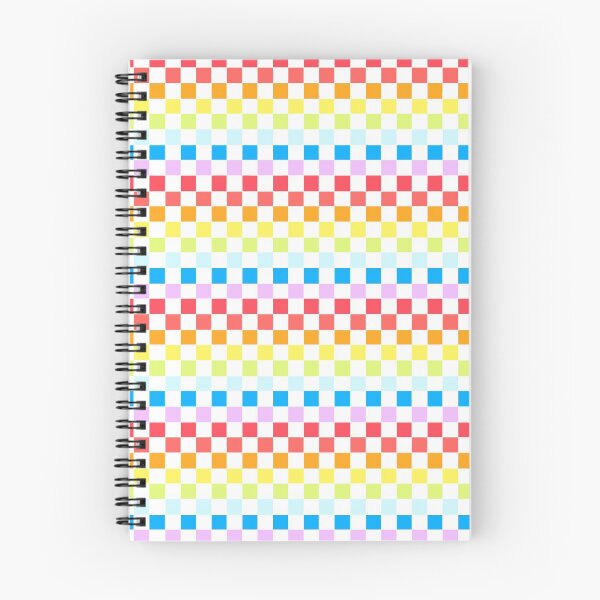 Item preview, Rainbow checkered pattern designed and sold by muffinstandd.