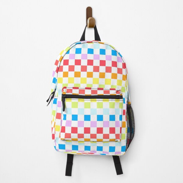 Item preview, Rainbow checkered pattern designed and sold by muffinstandd.