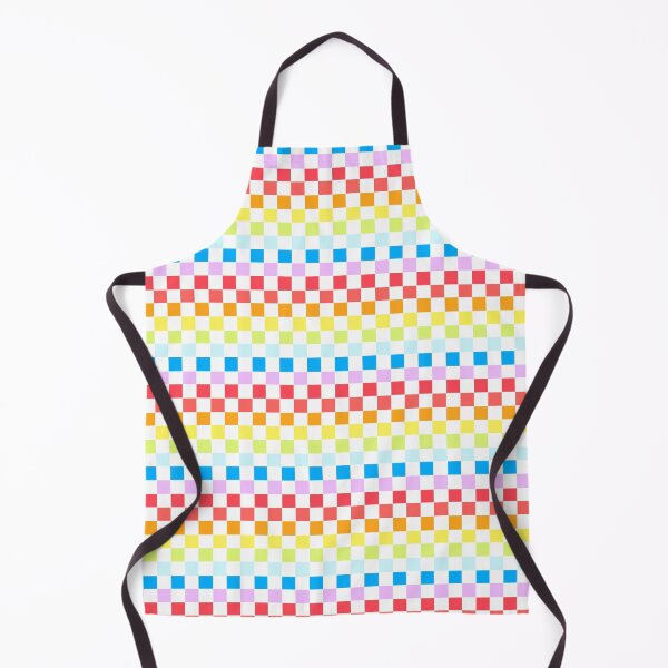 Item preview, Rainbow checkered pattern designed and sold by muffinstandd.