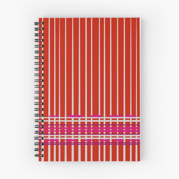 Item preview, White and Red line patterns designed and sold by Karenni.