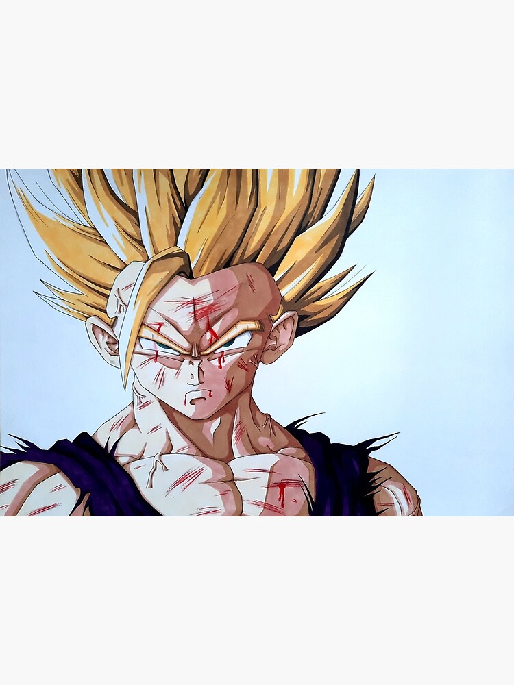 Vegeta SSJ2  Art Board Print for Sale by Anime-Styles