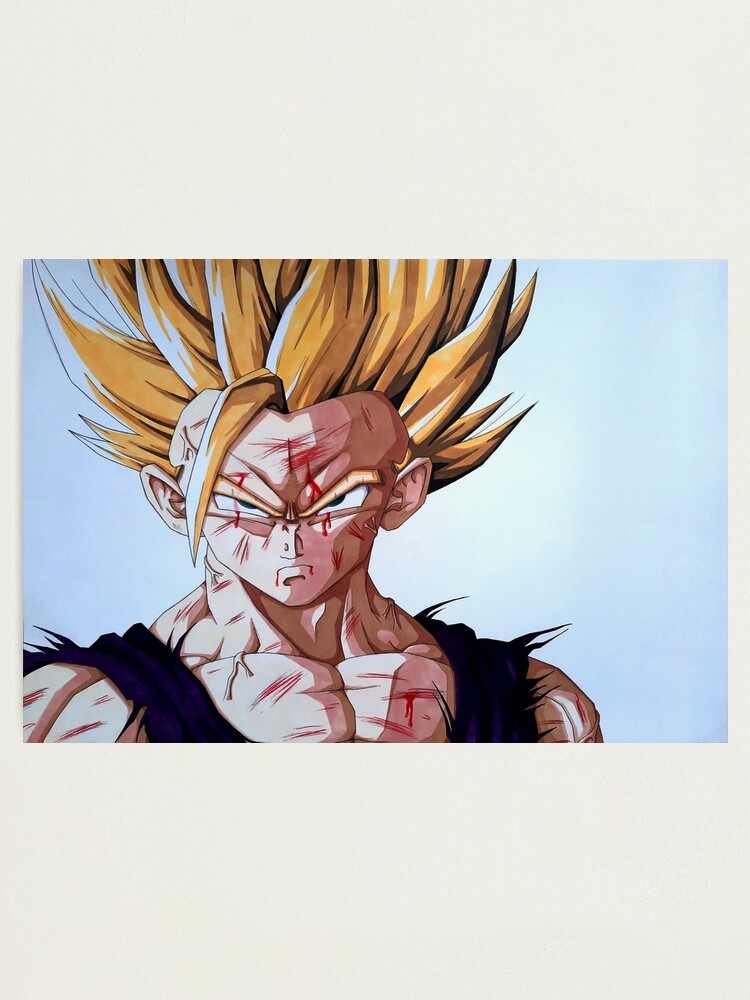 Vegeta Ssj2 Metal Print by IlanArt