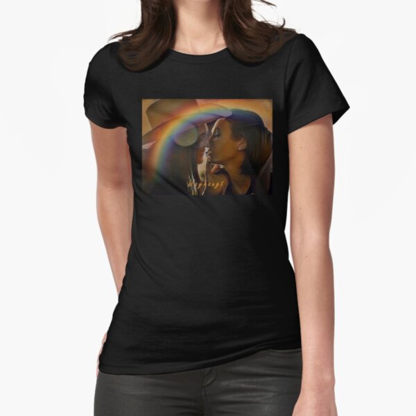Wayhaught Kiss Fitted T-Shirt