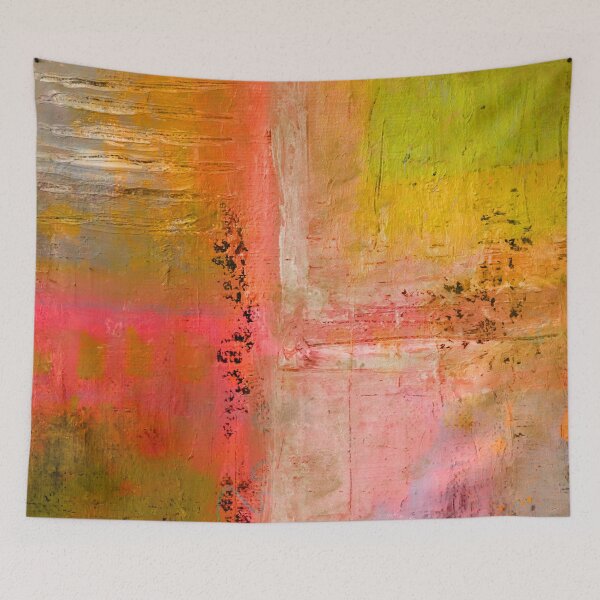 Item preview, Colorful Modern Abstract Textured Hand Painted Design designed and sold by NancyMerkle.