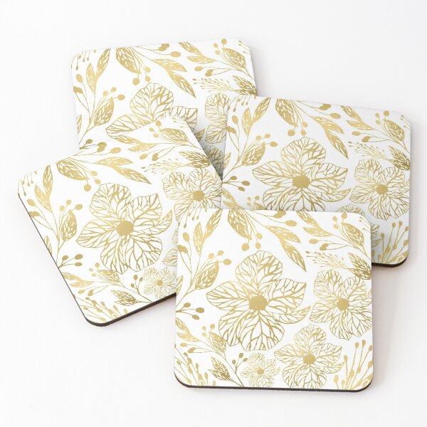 Item preview, Gold flowers  designed and sold by JLKim.
