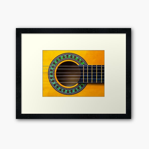 Acoustic Framed Art Print