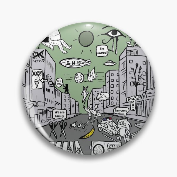 Item preview, Will you be able to identify the names of the 45 bands hiding in the drawing? designed and sold by matan kohn.