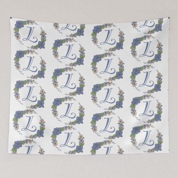 Item preview, Blue Floral L designed and sold by missmann.