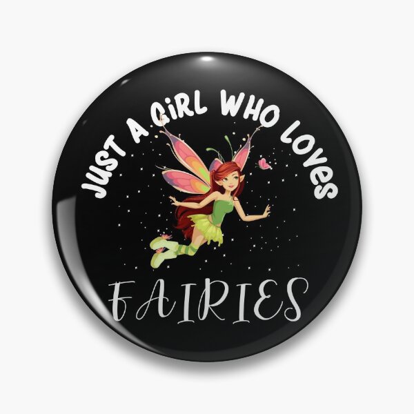 Item preview, Just A Girl Who Loves Fairies / Birthday Gift for girls / Fairies lovers / funny gift ideas for who loves Fairies designed and sold by biigshow.