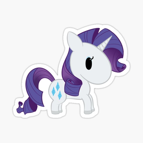 Chibi Rarity Sticker