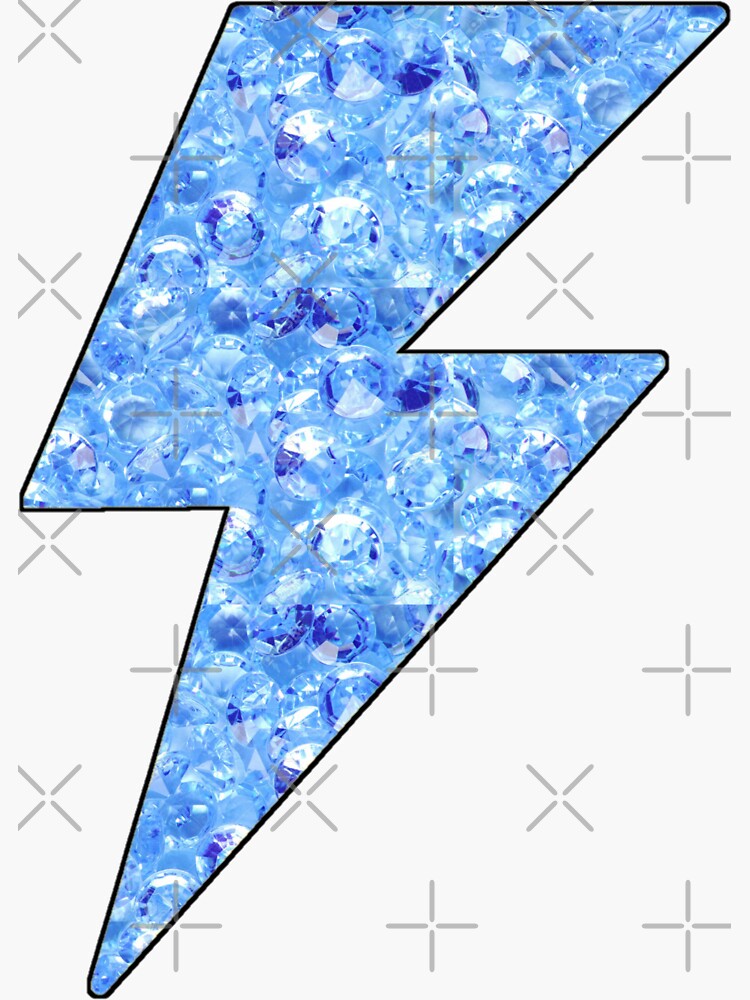 "Lightning bolt aesthetic" Sticker by PhotographyArt Redbubble