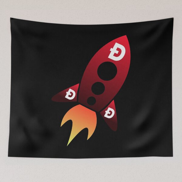 Item preview, Dogecoin to the moon designed and sold by EnjoyMyTees.