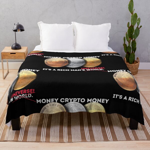 Item preview,  money crypto money, its a rich mans universe designed and sold by amy greaves.