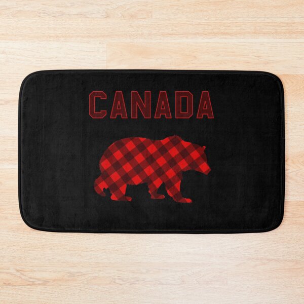 Item preview, Plaid Bear Silhouette - Text designed and sold by BoredGames.