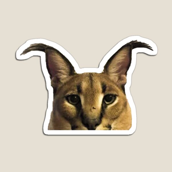 Big Floppa - Caracal meme cat / fat floppa / cursed floppa | Sticker