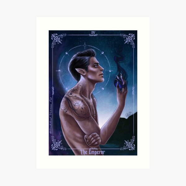 Rhysand - the Emperor Art Print