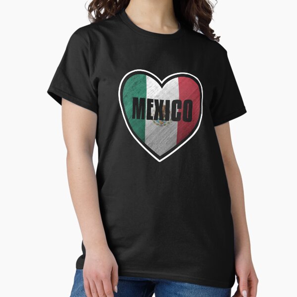 Item preview, Mexico Heart Icon with Bold Text and Flag Overlay designed and sold by dylanxh.
