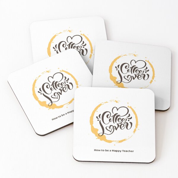 Item preview, Coffee Lover How To Be A Happy Teacher designed and sold by RiseandShineTee.