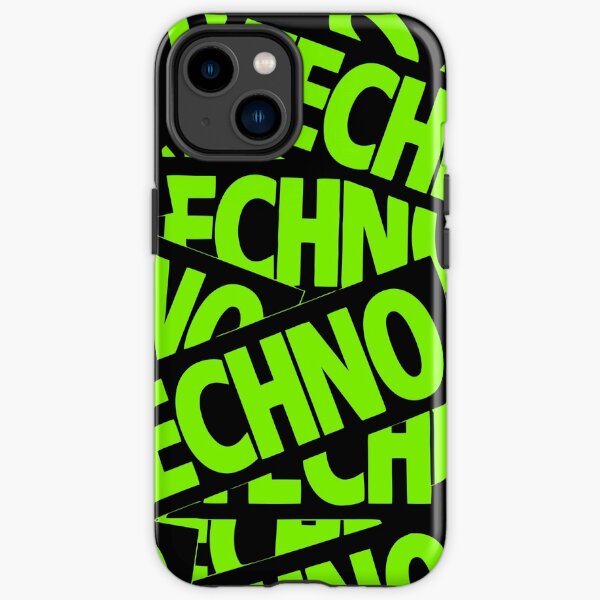 Techno Techno Techno iPhone Robuste Hülle