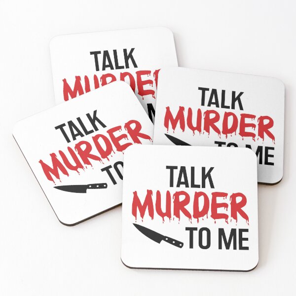 Item preview, Talk Murder to Me - True Crime designed and sold by CrystalCrush.