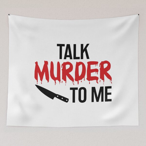 Item preview, Talk Murder to Me - True Crime designed and sold by CrystalCrush.